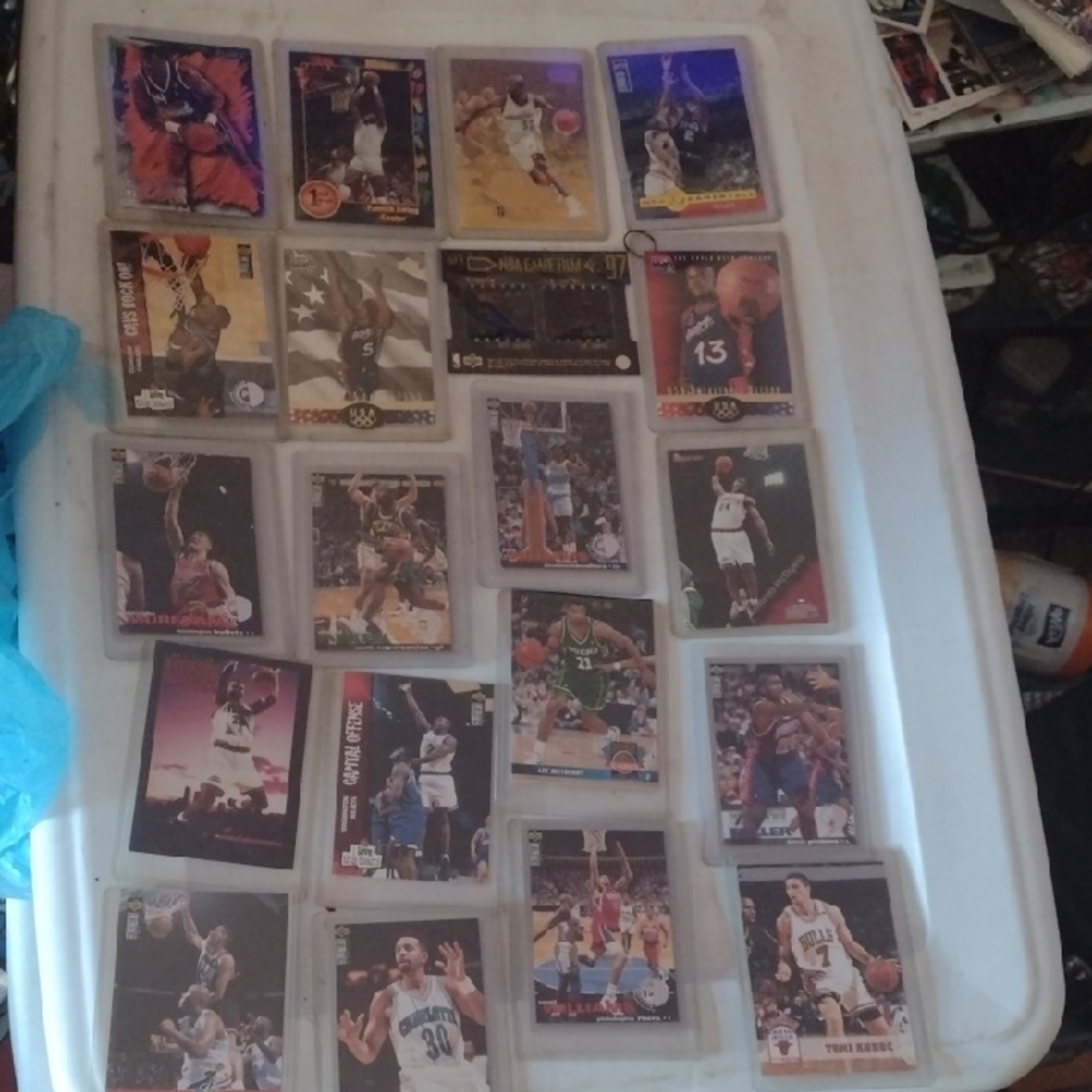Basketball Trading Card Collection